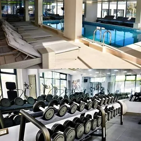 Lägenhet Sunrise Deluxe - Pool & Promenada